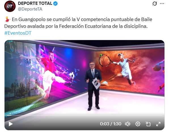 TELEAMAZONAS – DEPORTE TOTAL – 5° Fecha Campeonato Nacional Baile Deportivo